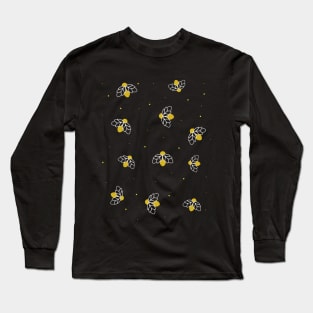 Cute Fireflies flying Long Sleeve T-Shirt